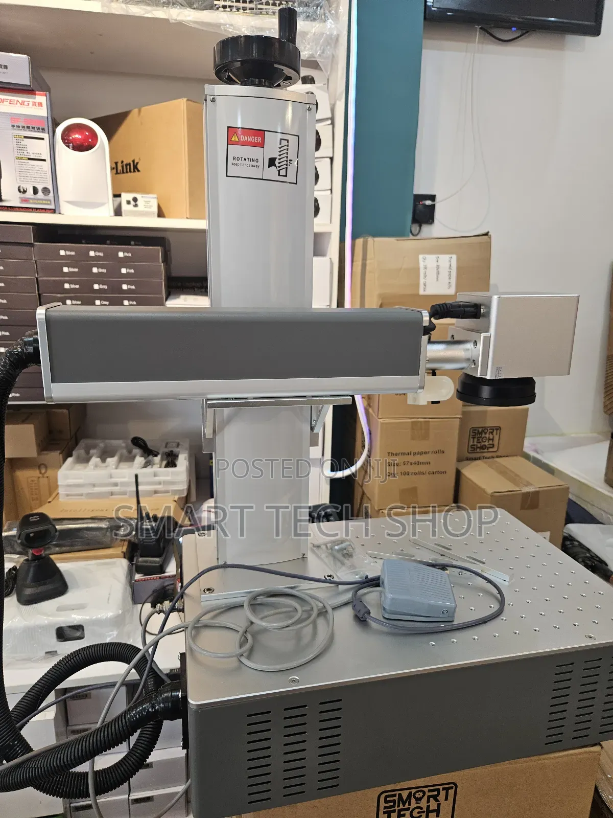 30w Potable Fibre Iaser Engraving and Cutting Machine