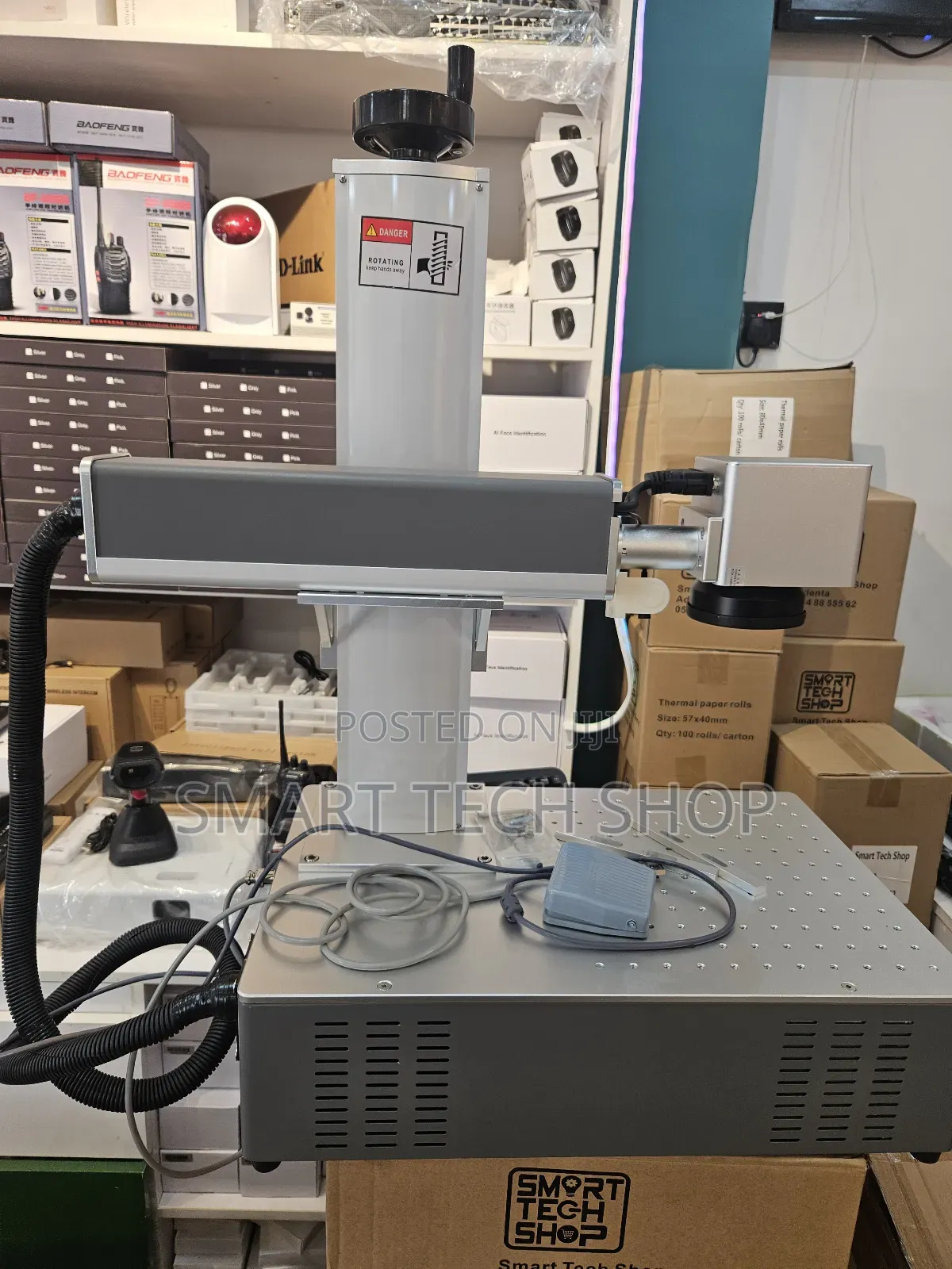 30w Potable Fibre Iaser Engraving and Cutting Machine