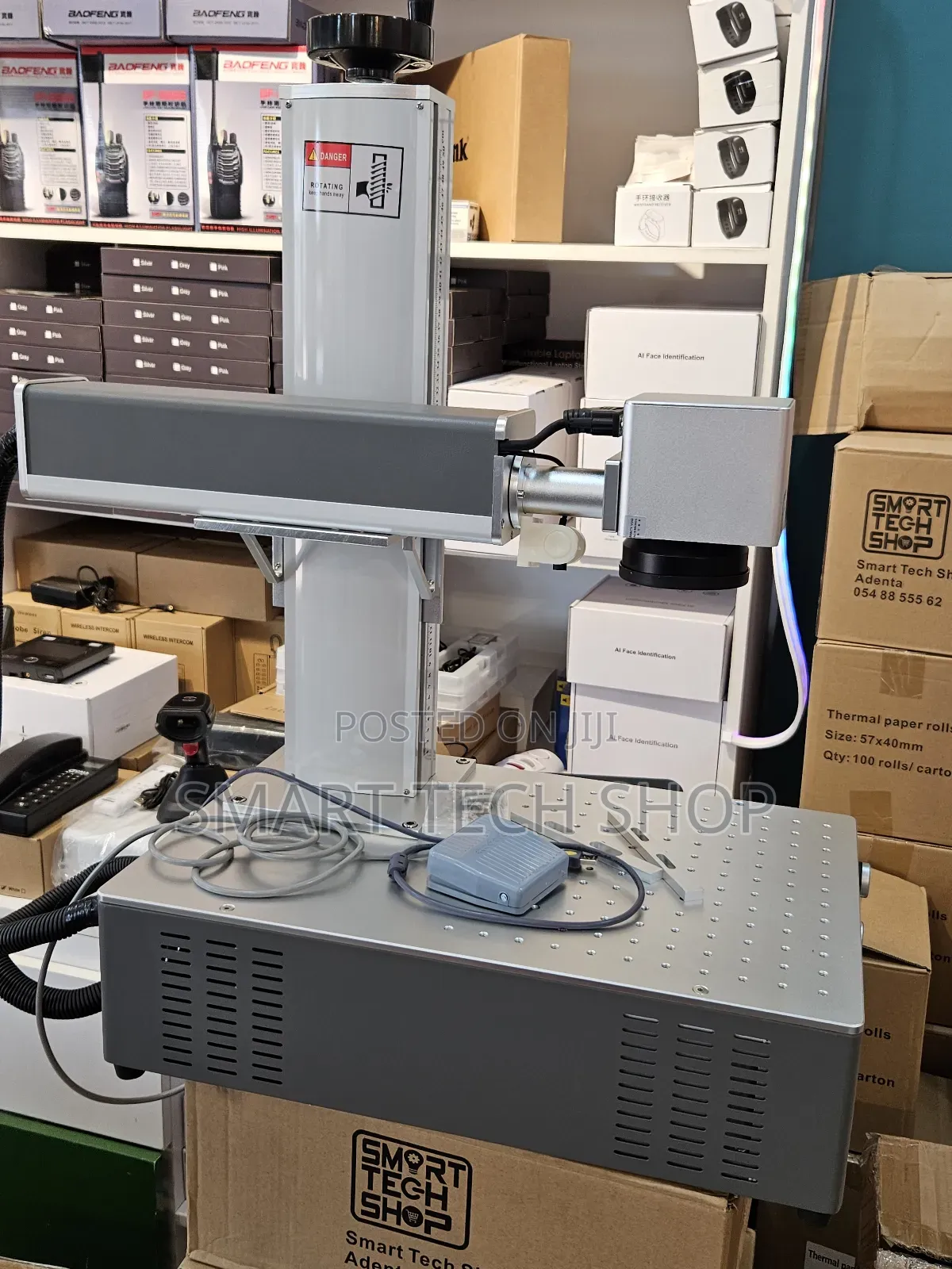 30w Potable Fibre Iaser Engraving and Cutting Machine
