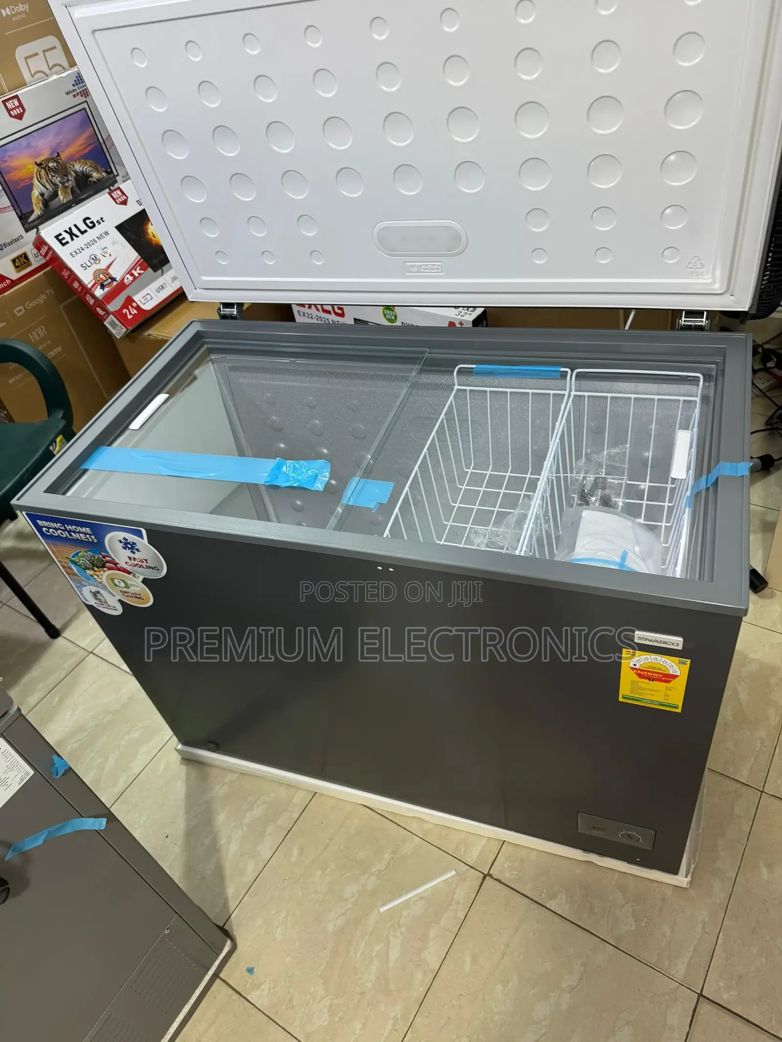 Nasco 290l Ramadan 2026 Promo | Nas-360 Chest Freezer With Glass
