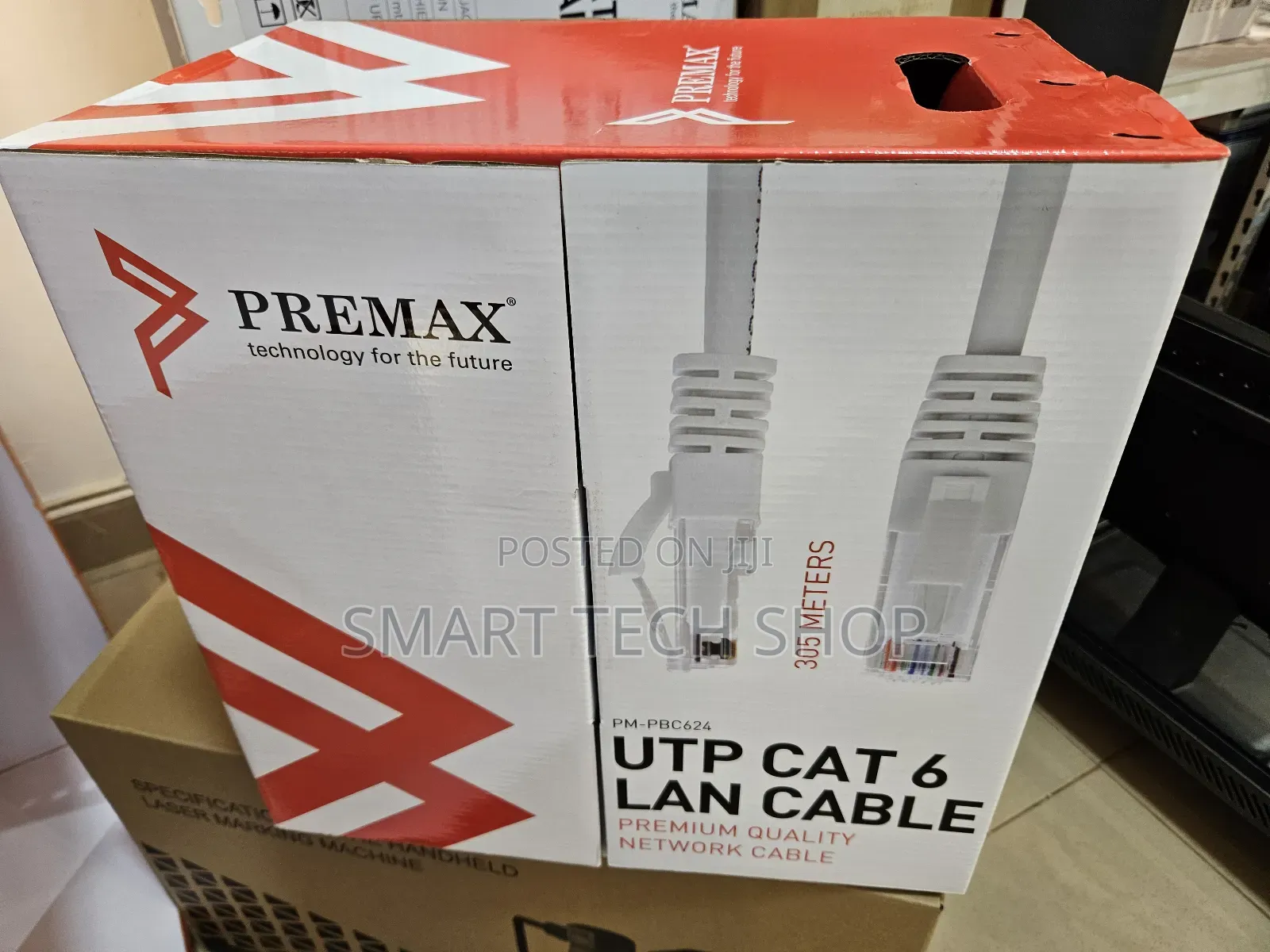 Premax Utp Cat 6 Lan Cable for Networking and CCTV Camera