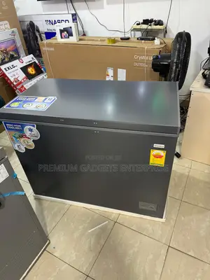 Nasco Nas-360 290ltr Chest Freezer, Sliding Glass