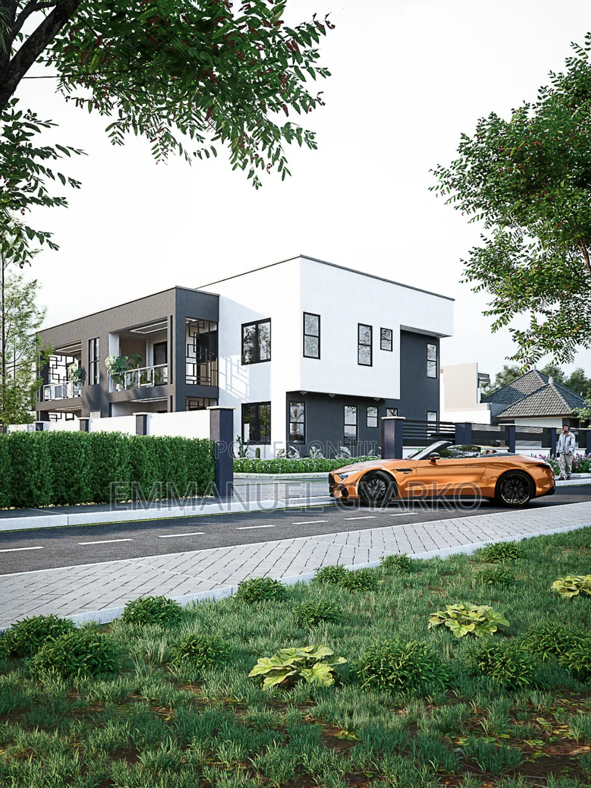 3d Architectural Visualization Exterior and Interior and Building Plan