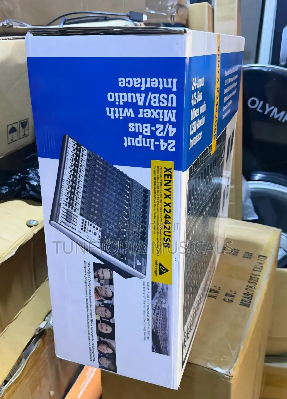 Behringer Xenyx X2442usb Premium 24-input 4/2-bus Mixer.