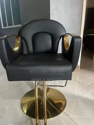 Black Salon Chair