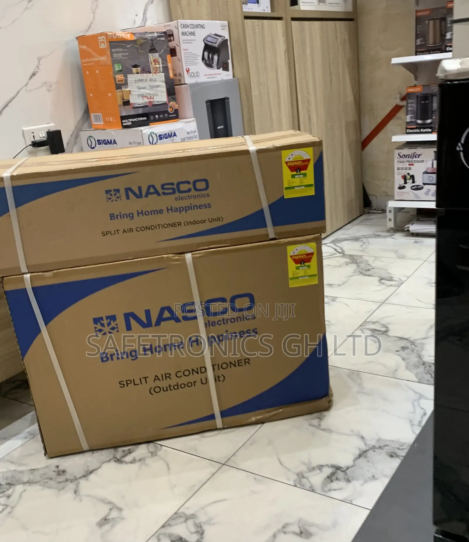 Newly Approved Nasco 1.5 Horsepower Split Type White Ac