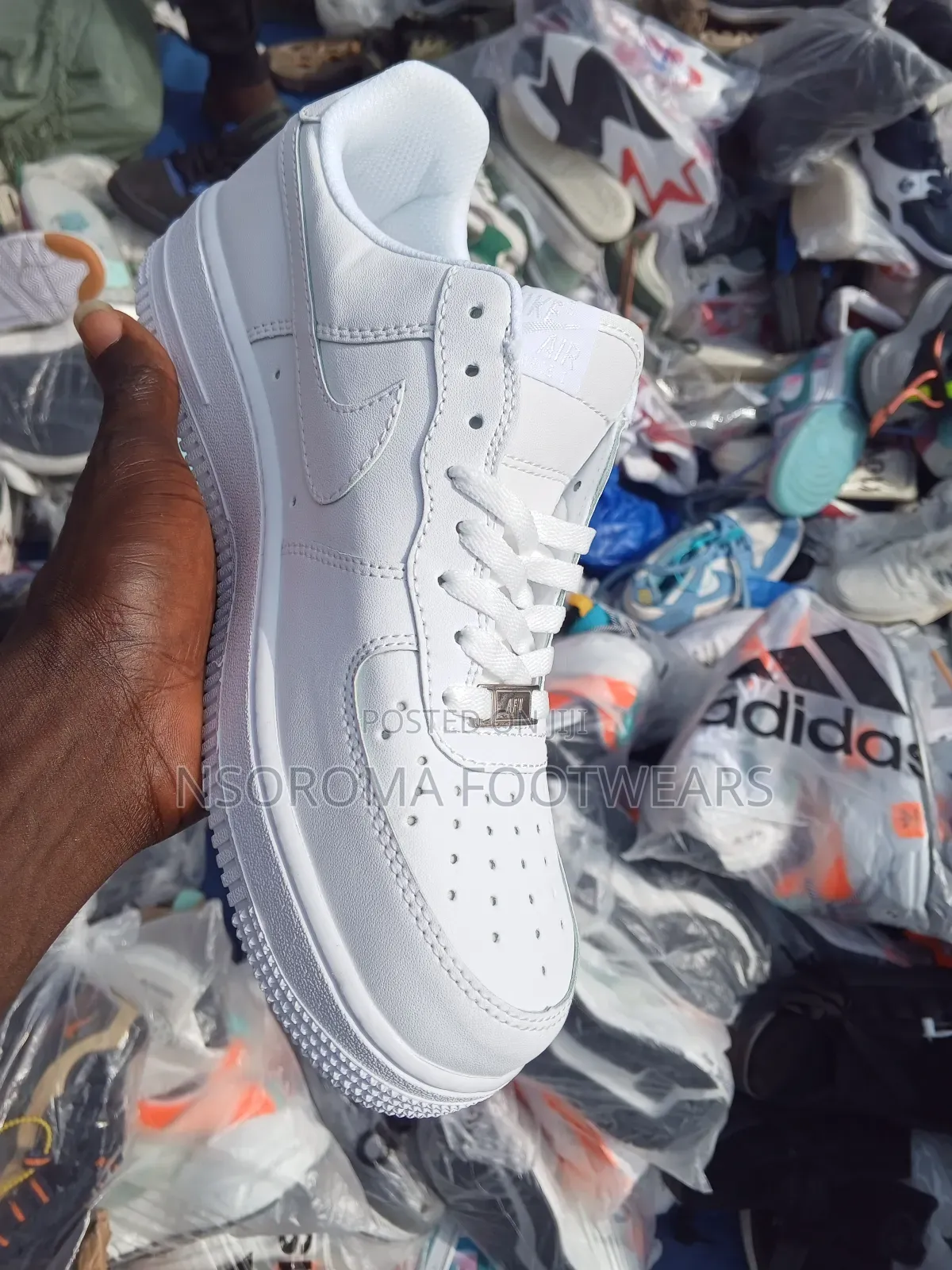 Nike Air Force 1 – Black/ White – Gh₵200/ 300 Sizes 40 to 45