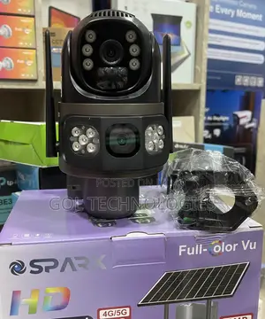 2 in 1 Solar Camera 8mp 4g/5g Ultra Hd Eu 4g PTZ Solar Camera
