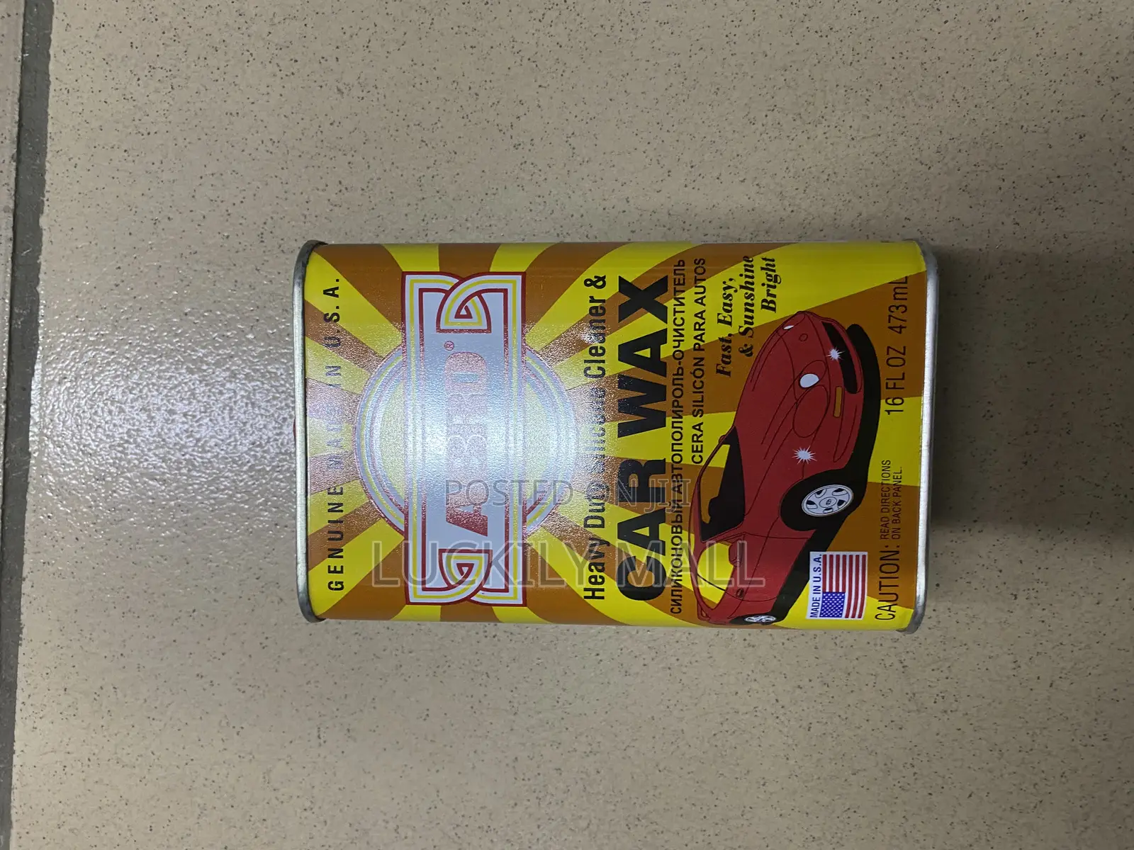 Siliconized Car Wax