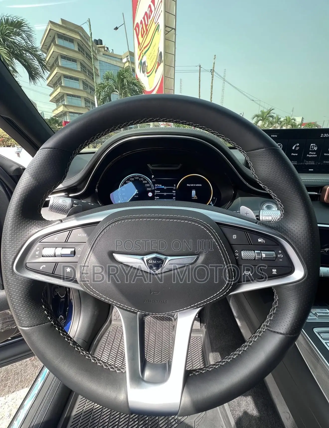 Genesis GV70 2.5T AWD 2023 Blue