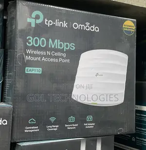 Tp Link Eap110 Indoor Wireless N Ceiling Mount Access Point 300 MBPS