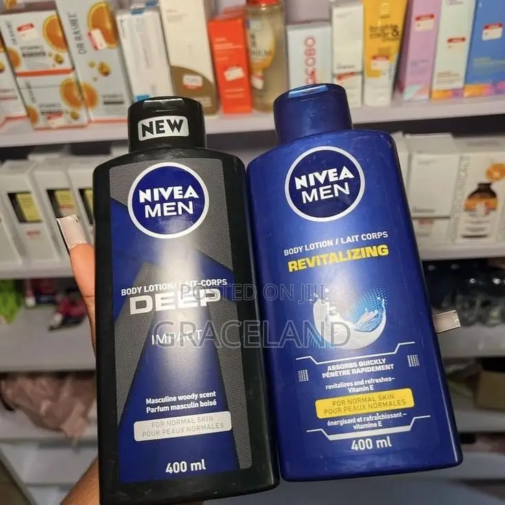 This Is Original Nivea 2in1 Body Lotion Deep Impact and Revitalization
