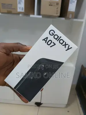 New Samsung Galaxy A07 4G 64 GB Black