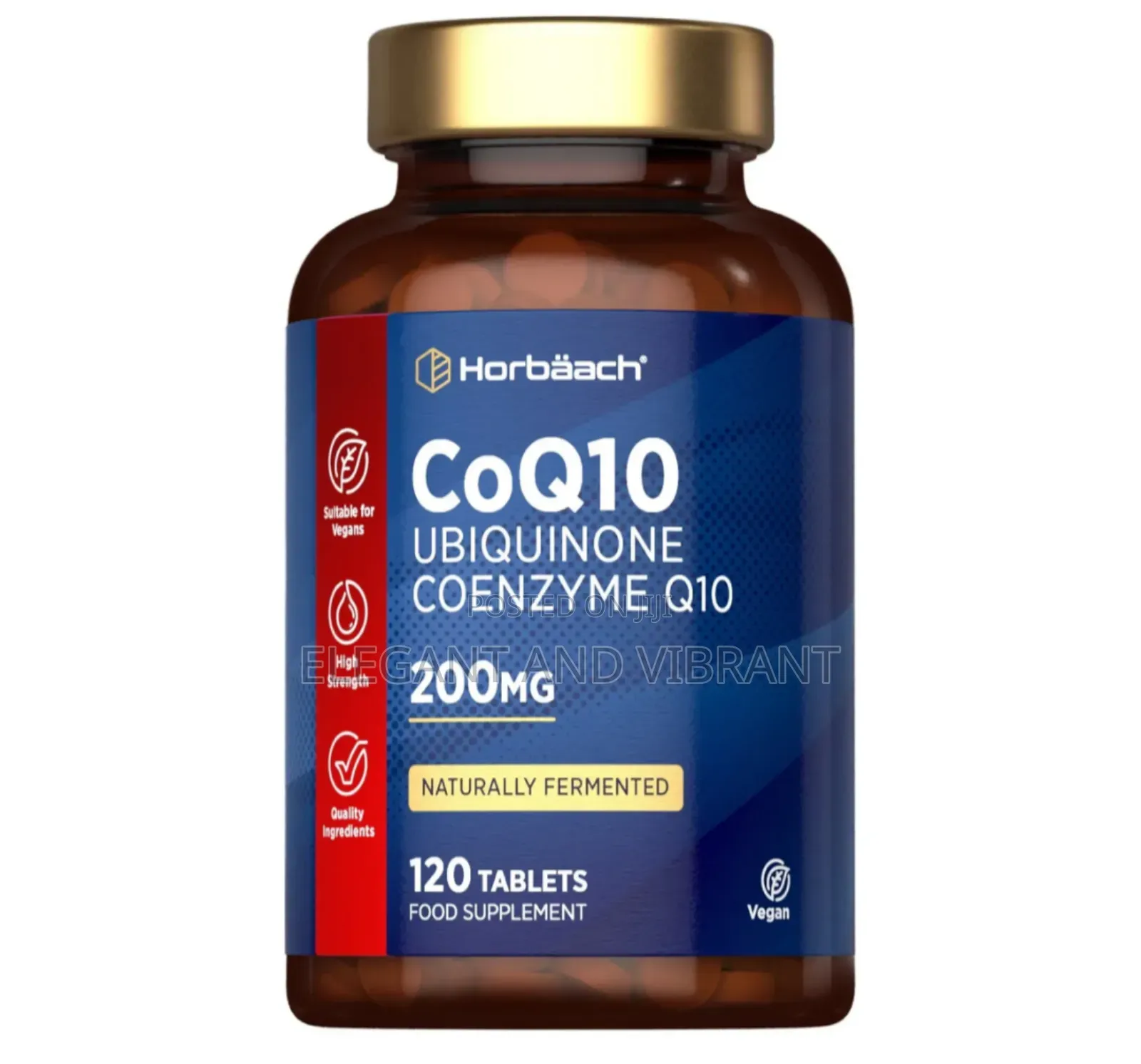 Coq10 Coenzyme Q10 200 Mg | 120 Tablets