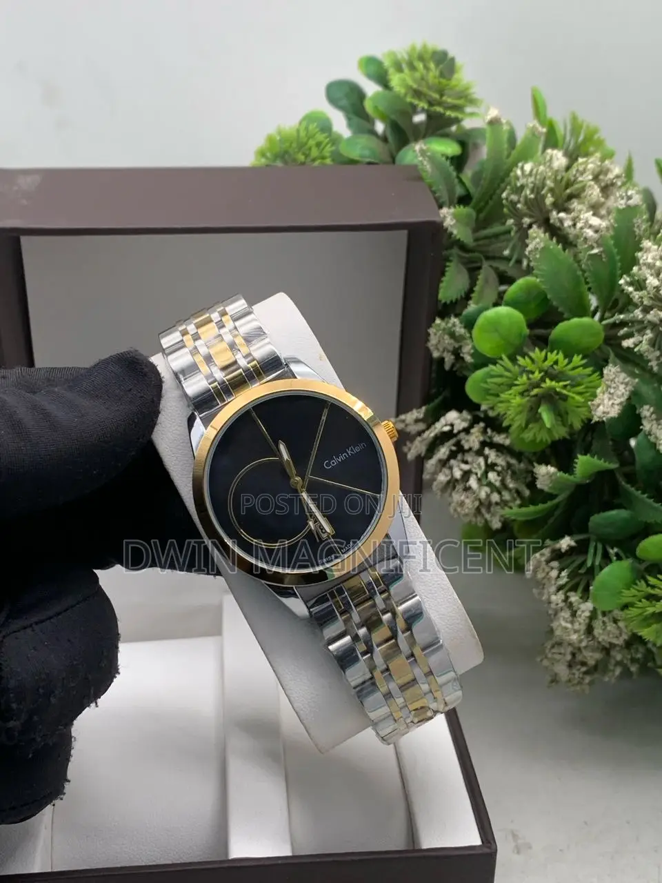 Pair of Calvin Klein Swiss-Made Quartz Wristwatches