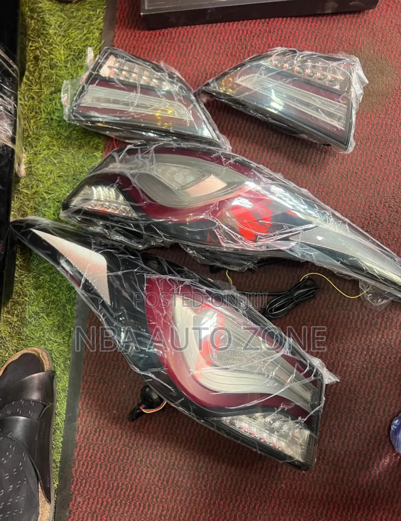 Hyundai Elantra 2011-15 Smoked Type Spec Tail Light With Boot Light
