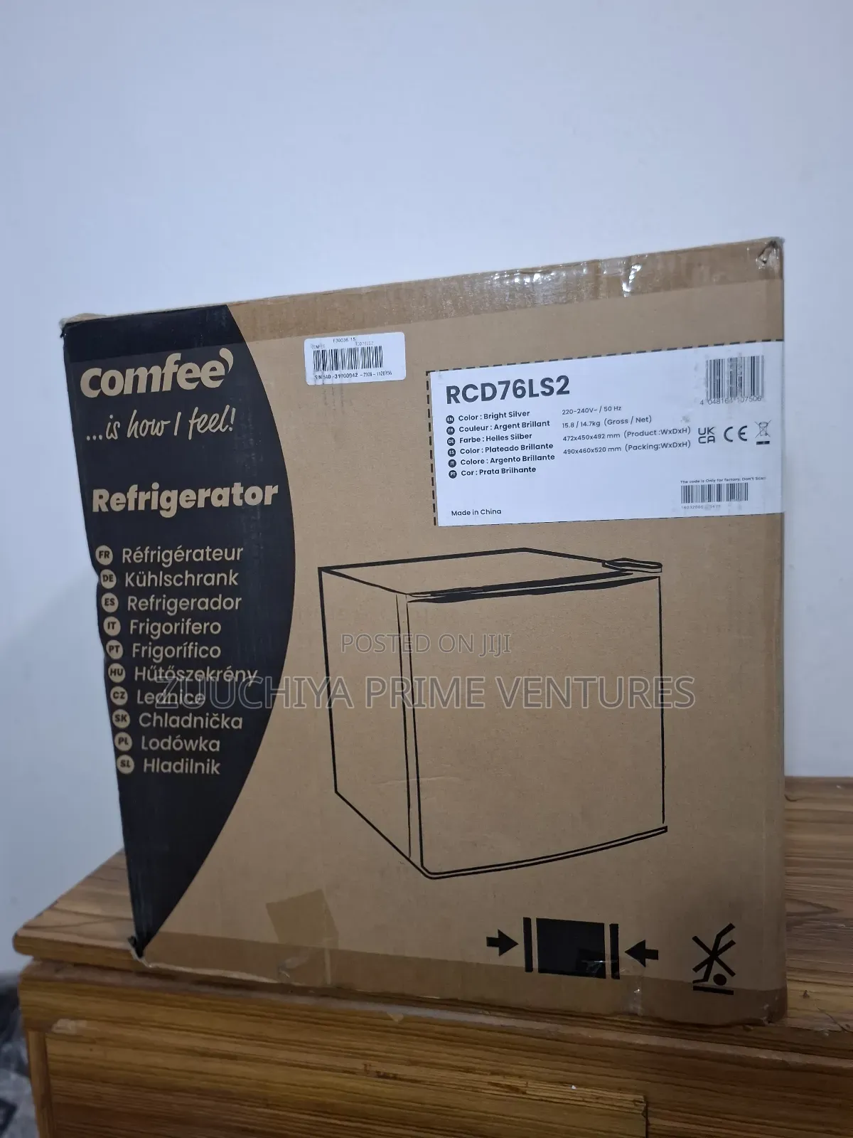 Comfee 43.L Bedside Mini Refregerator From Germany
