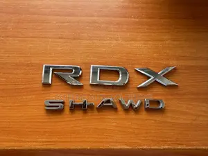 Rdx Emblem Badge Car Rear Trunk Tailgate For Acura Sh-awd Rdx