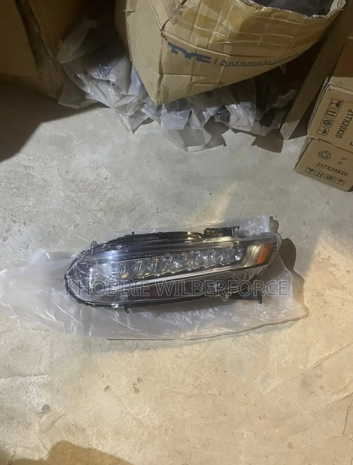 Honda Accord Head Light