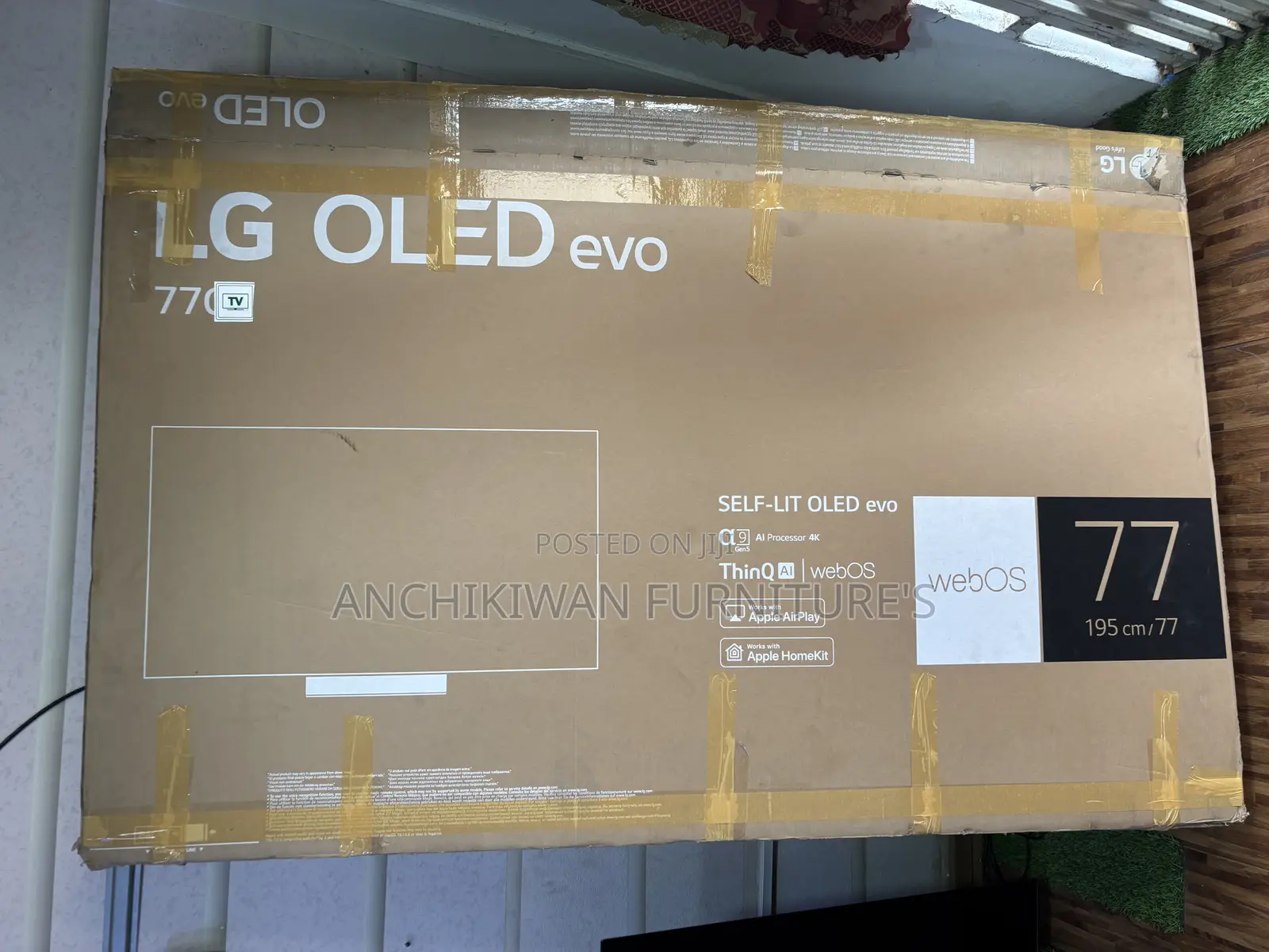 Lg Oled Evo 77 Inches Smart Tv /Bluetooth/Digital Satellite/Netflix