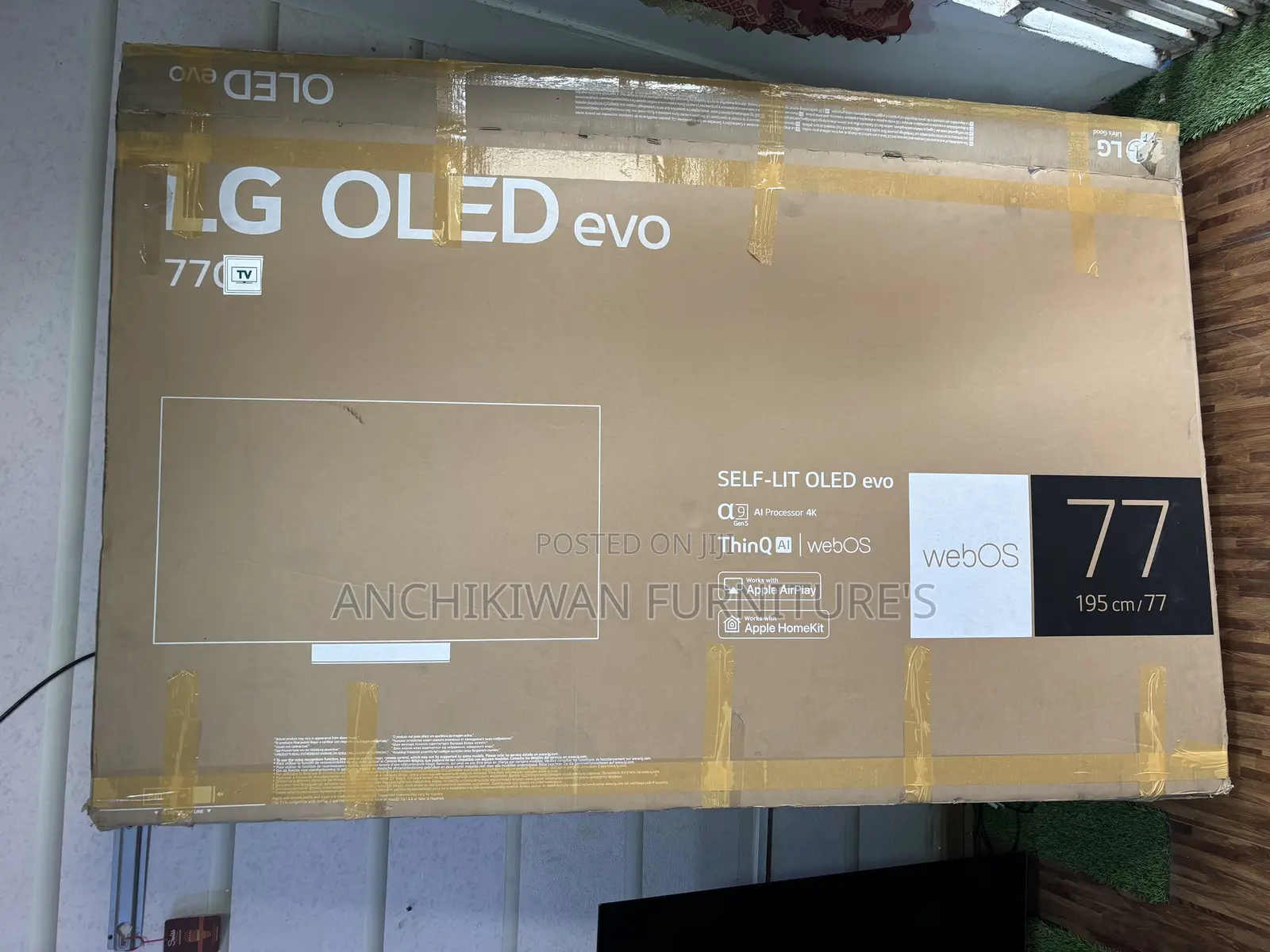 Lg Oled Evo 77 Inches Smart Tv /Bluetooth/Digital Satellite/Netflix