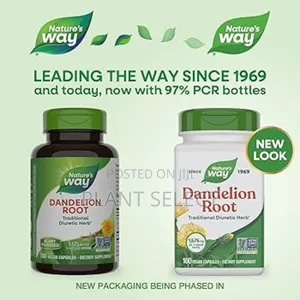 Dandelion Root (100) Capsules