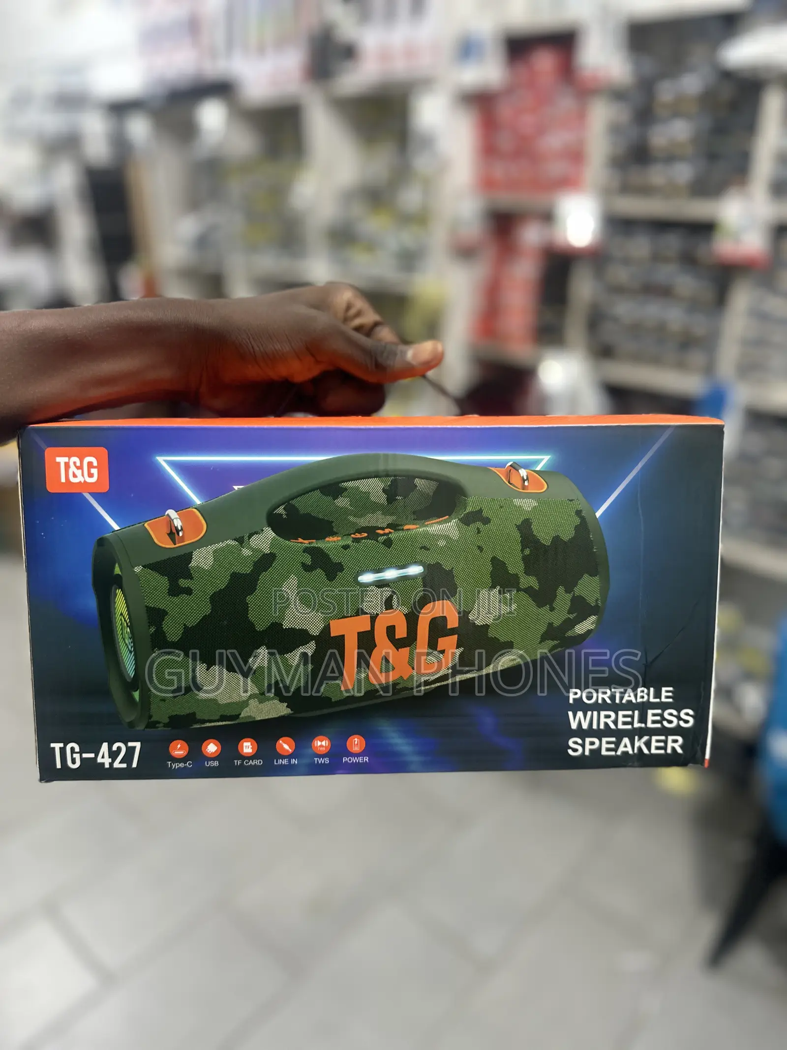 T G Portable Wireless Speaker
