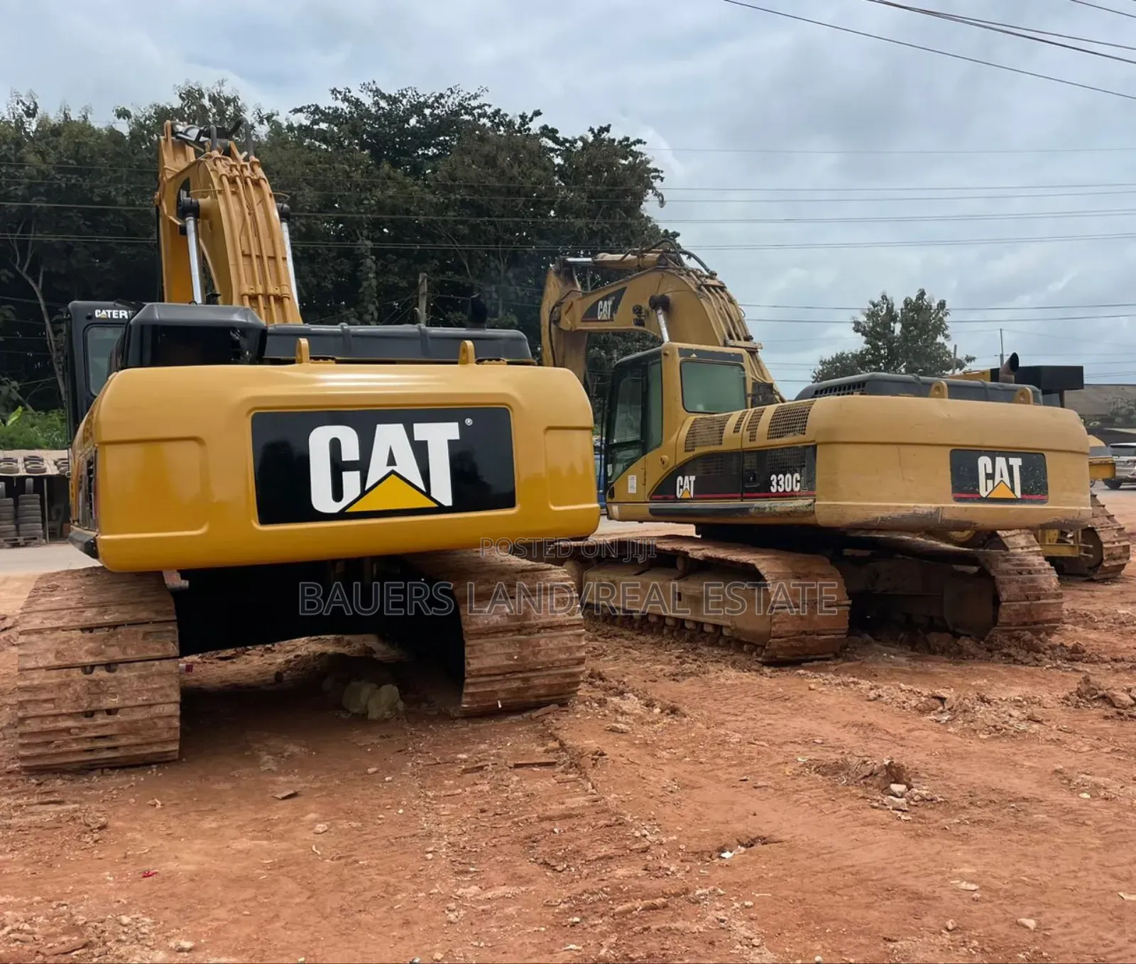 Four Caterpillar Excavators 330c 330 Cl 2 349 D 1 330d 1 Excavator