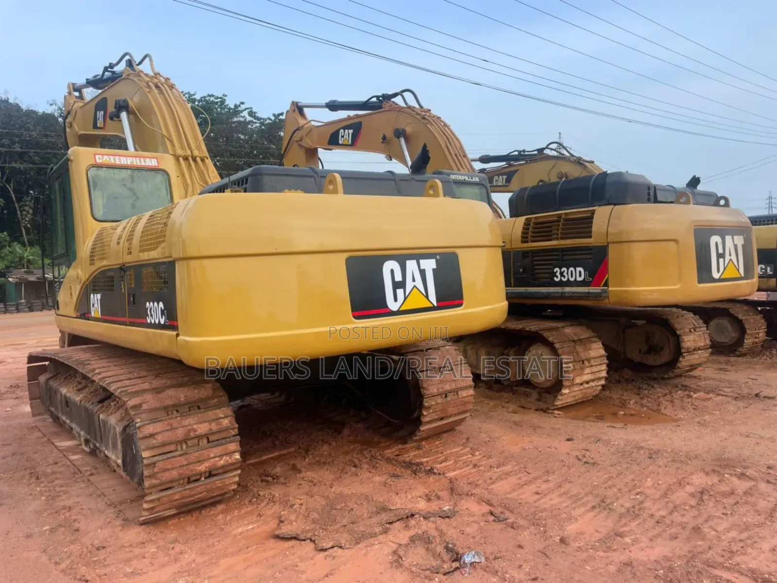 Four Caterpillar Excavators 330c 330 Cl 2 349 D 1 330d 1 Excavator