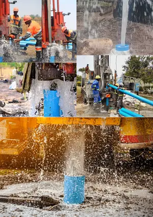 Mankesem and Cape Coast Borehole Drilling