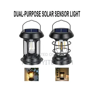 Dual Purpose Rechargeable/ Solar Led Lantern