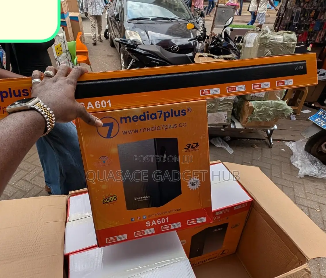 Media 7plus Soundbar With Bass