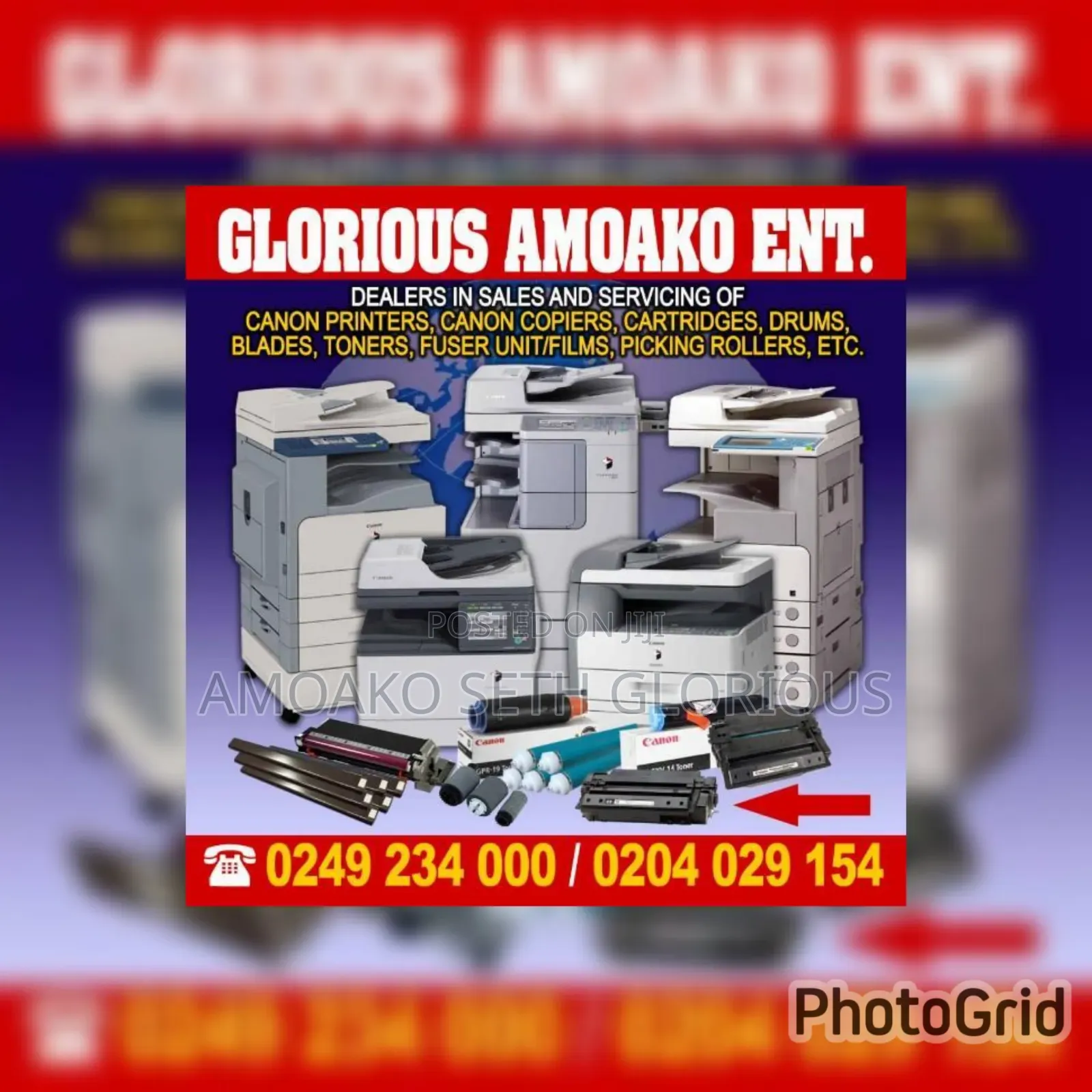 Sales and Services of Computers,Printers and Photocopiers Machines