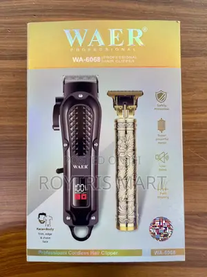 Waer Professional Clipper and Trimmer Set