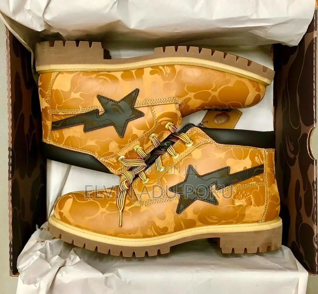 Undefeated Bathing Ape Timberland Boots
