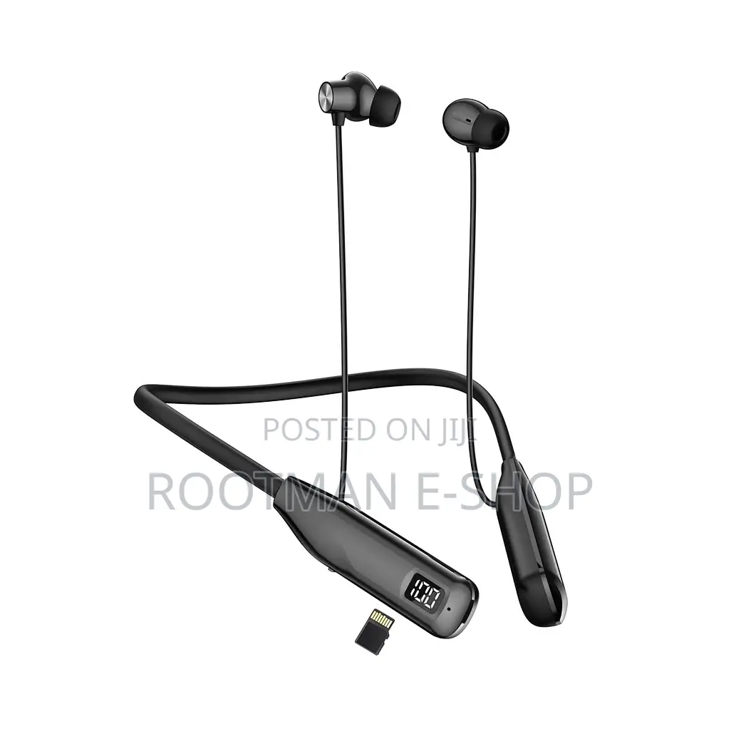 Neckband Headphone Wireless Sweat-Proof Neckband Headset Magnetic