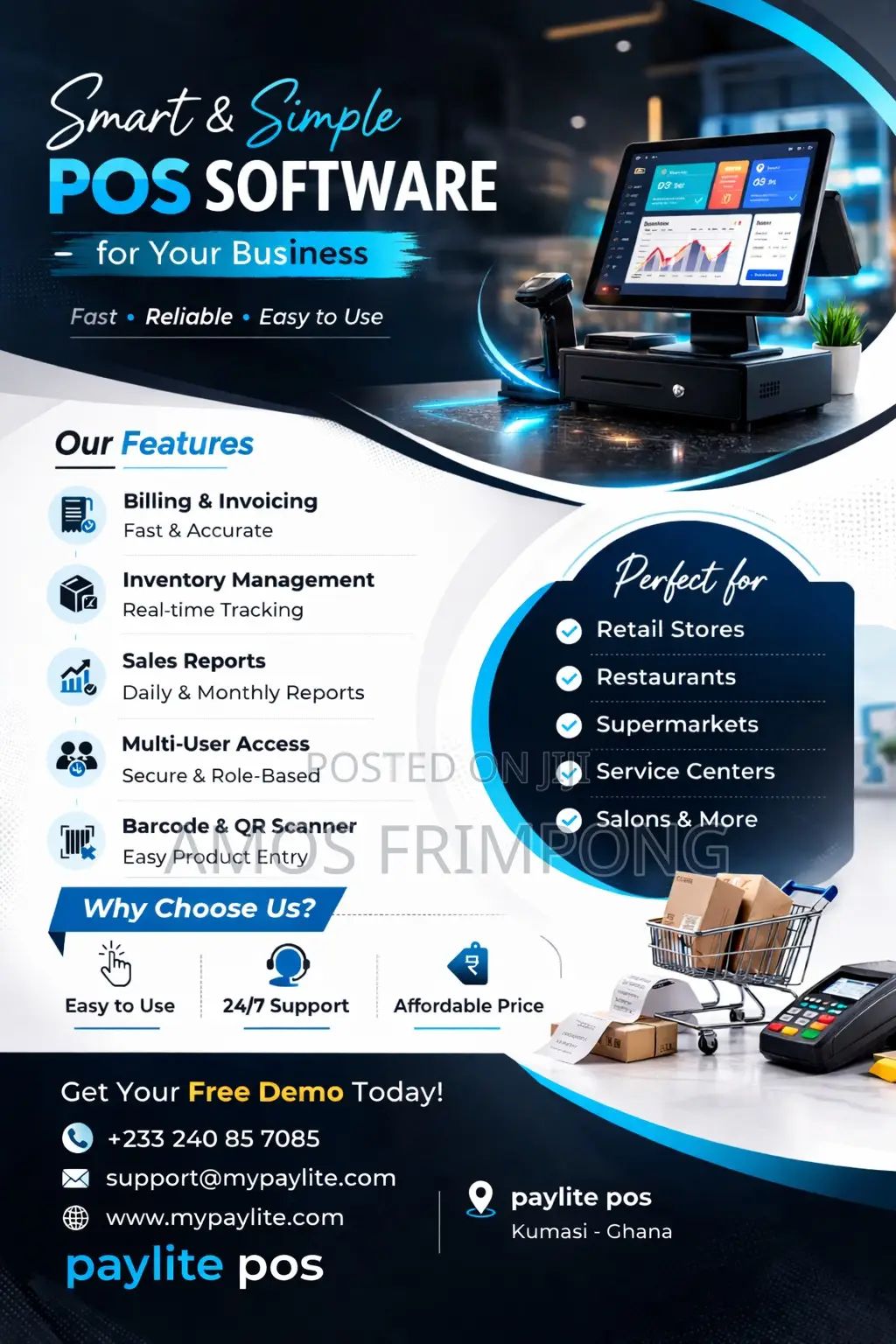 Amoztech Digital Works - Pos Software, Web Design and Custom Software