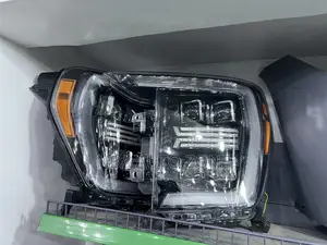 Ford F-150 F150 2021-24 Led Headlightyellow DRL Sequential Headlight