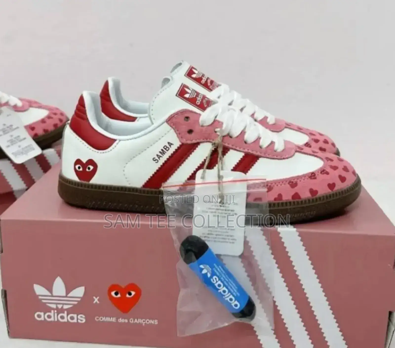 Adidas Samba Pink and Red, High -Quality