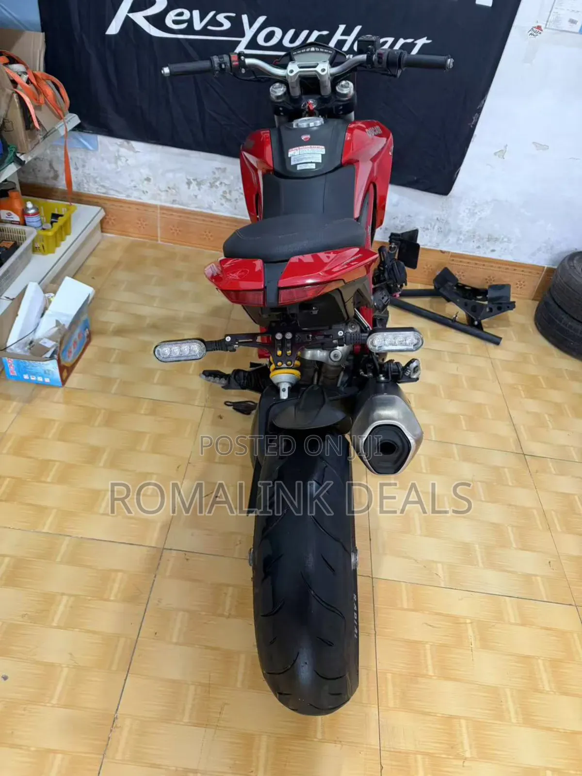 Ducati Hypermotard 950 SP 2019 Red