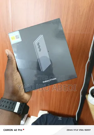 New Samsung Galaxy Z Fold6 256 GB Black