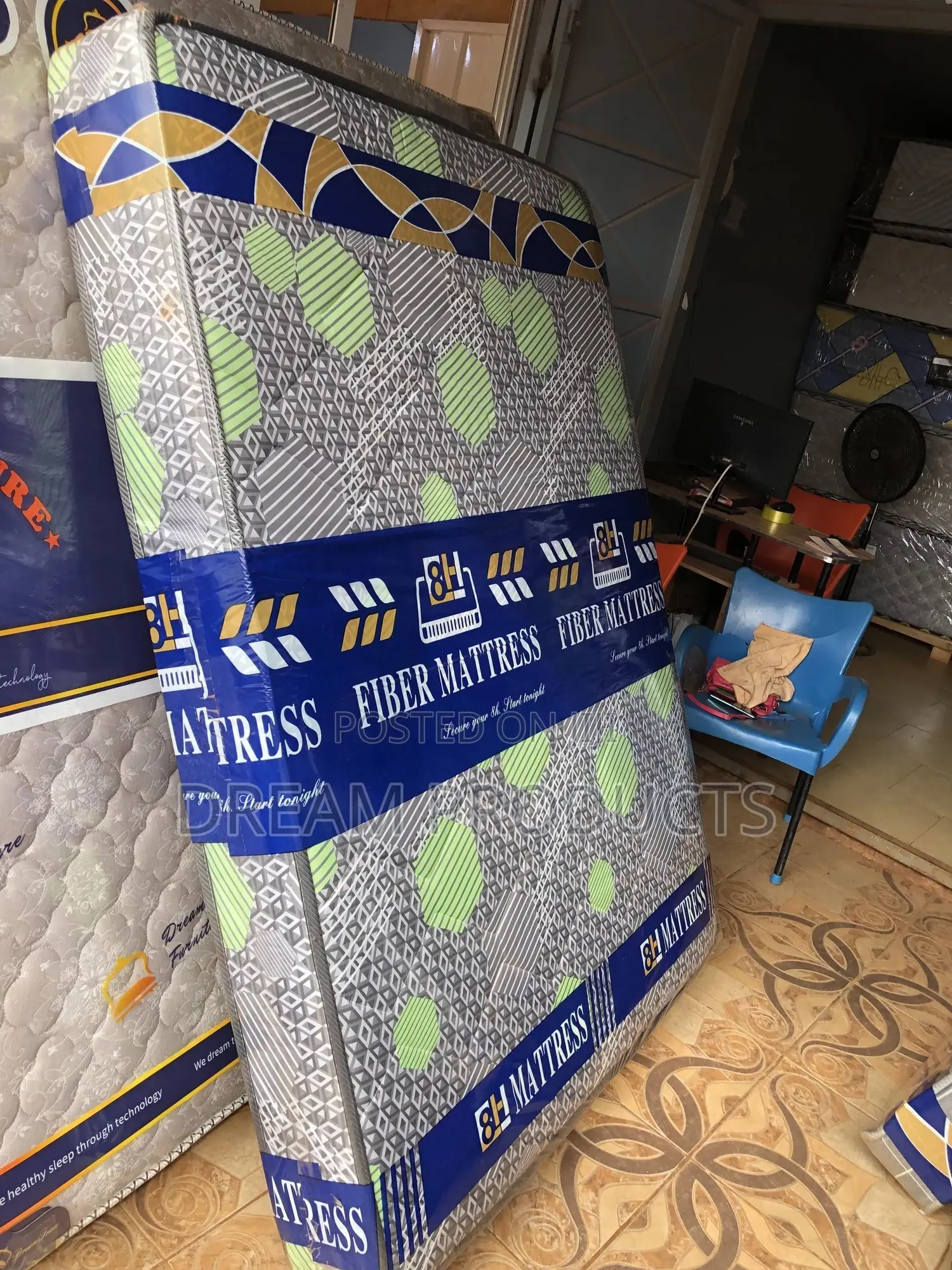 8 Inches High Density Double Bed