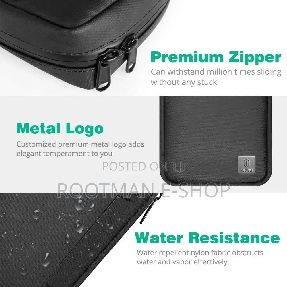 Wiwu Waterproof Laptop Accessories Bag for Apple Macbook Mate