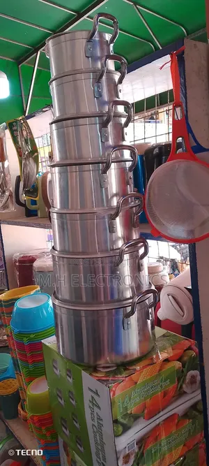 Brand New 7set Aluminium Cooking Pot