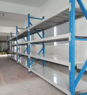 4-Row Steel Shelves 1500×500×2000mm – 100kg Load