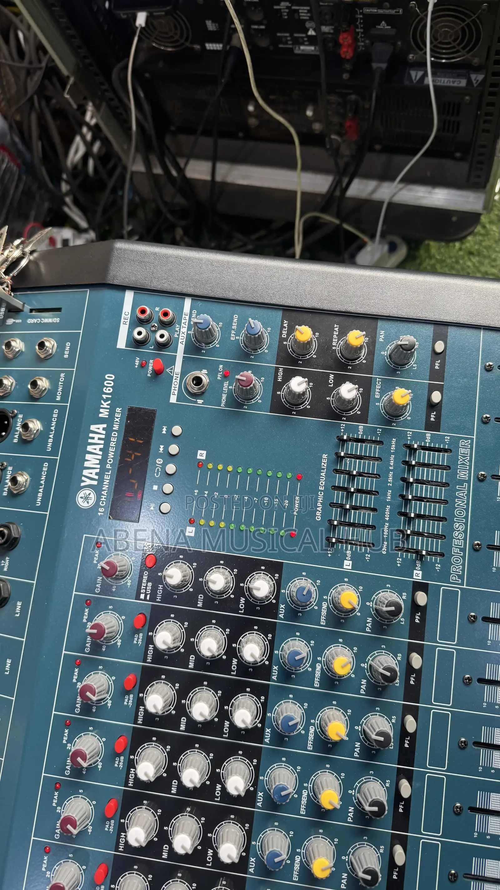 Yamaha Mk Power Mixer 16 Channel
