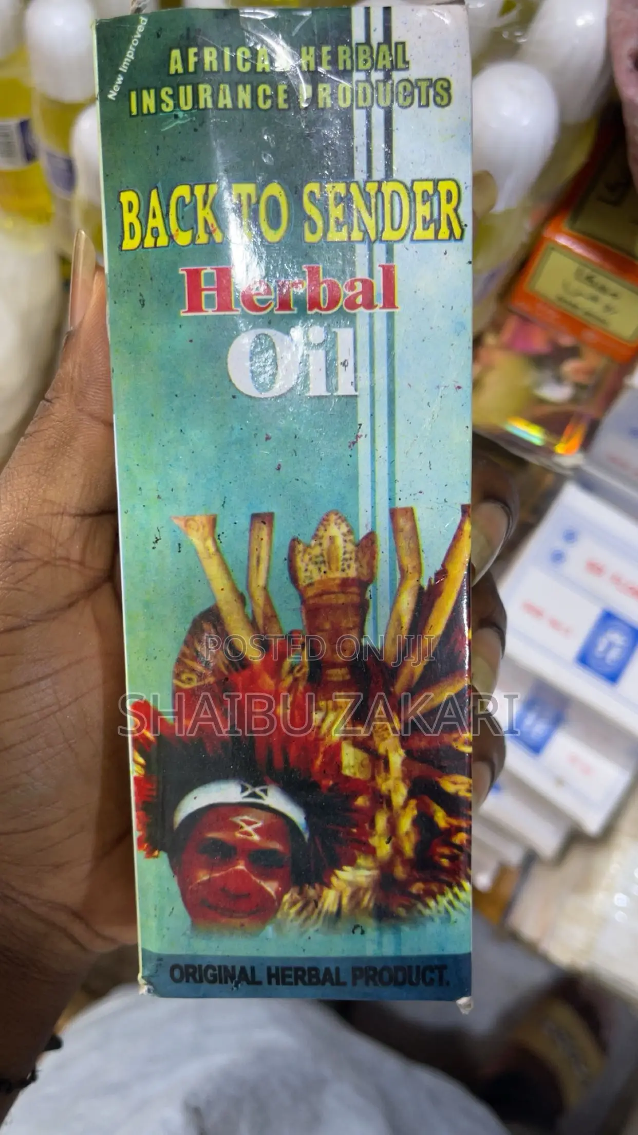 Back to Sender Herbal Oil