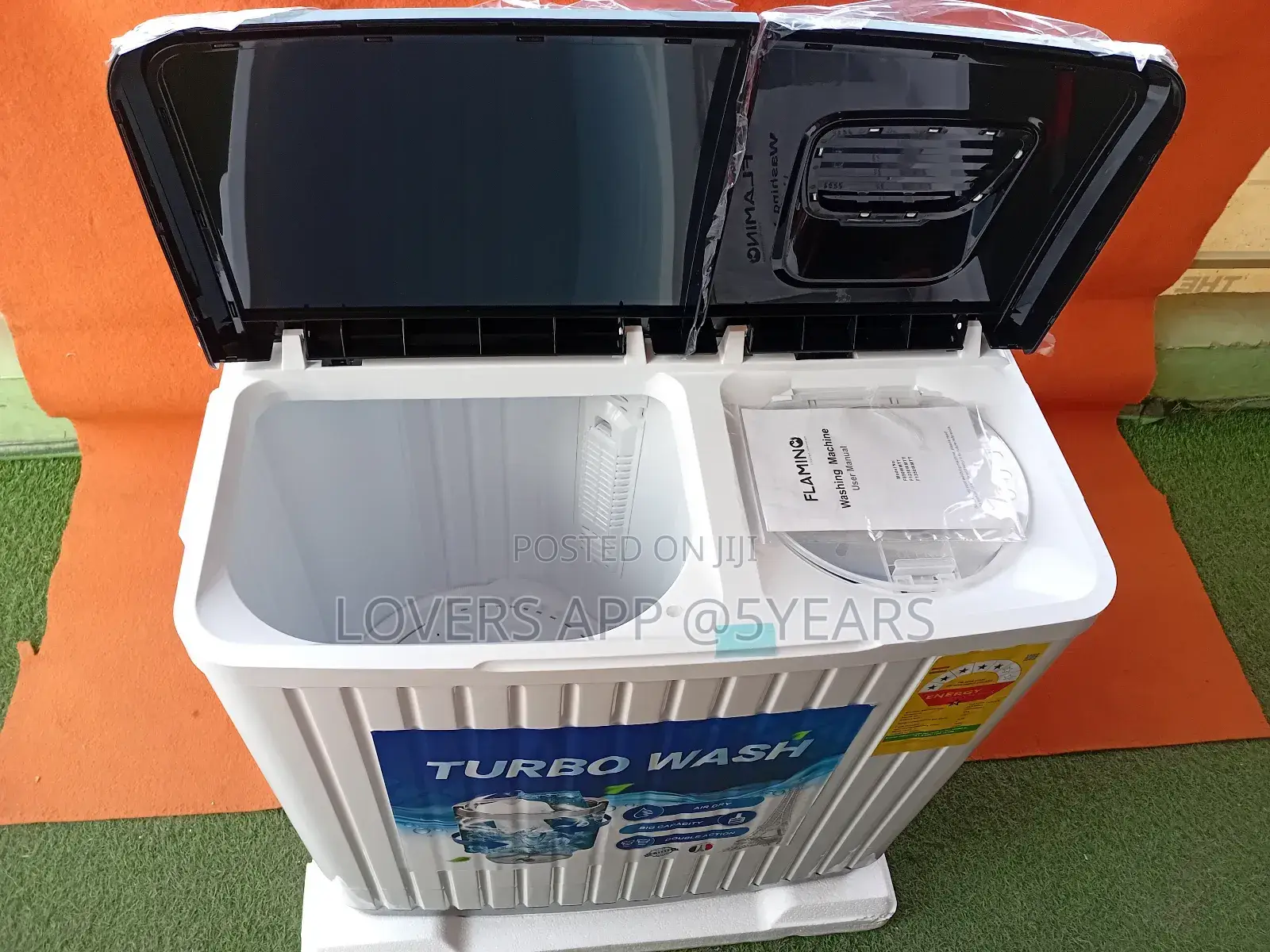Flamino 8kg Super Spin Washing Machine