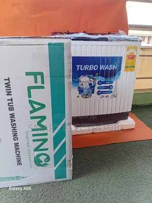 Turboclean Smart Washing Machine, 8kg Flamino Washing Machine
