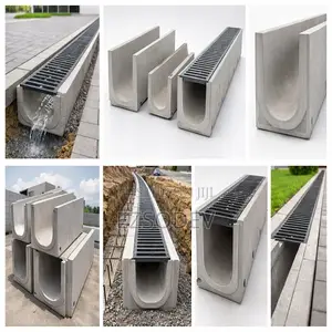 Culverts U Drains Concrete Round Pipes Precast Manholes Septic Tanks